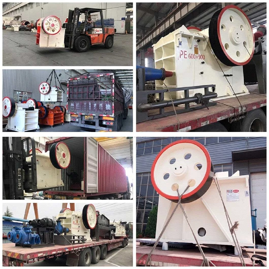 5-50tph Portable Diesel Stone Rock Limestone Jaw Crusher for Mining