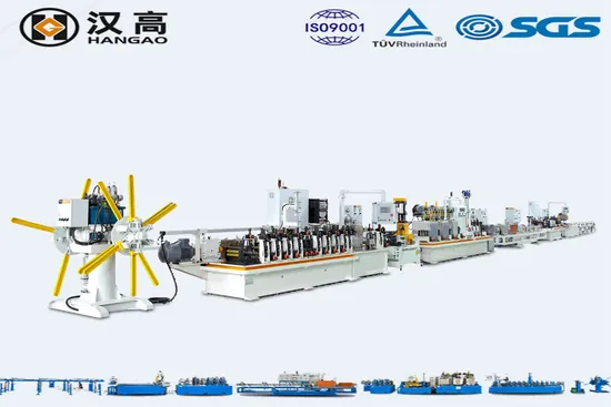 Промышленная машина для производства труб из нержавеющей стали Ss Tube Mill